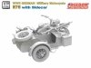 Freedom 16005 R75 with Sidecar WWII German Motorcycle 1/16
